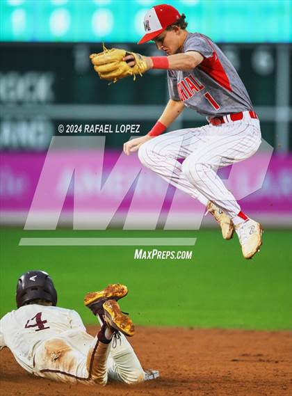 Thumbnail 1 in Cinco Ranch vs. Memorial (UIL Baseball 6A Region 3 Regional Quarterfinal) photogallery.