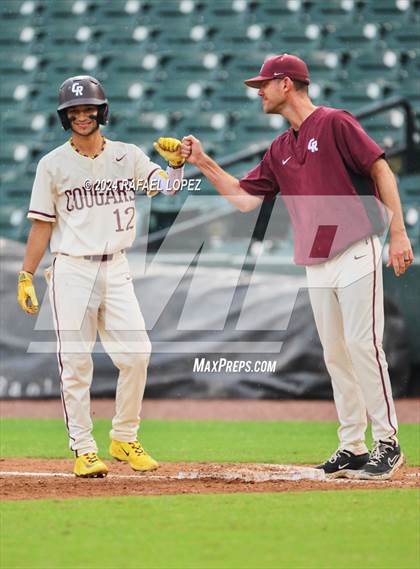 Thumbnail 3 in Cinco Ranch vs. Memorial (UIL Baseball 6A Region 3 Regional Quarterfinal) photogallery.