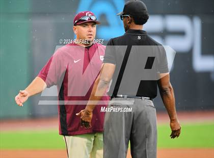 Thumbnail 3 in Cinco Ranch vs. Memorial (UIL Baseball 6A Region 3 Regional Quarterfinal) photogallery.