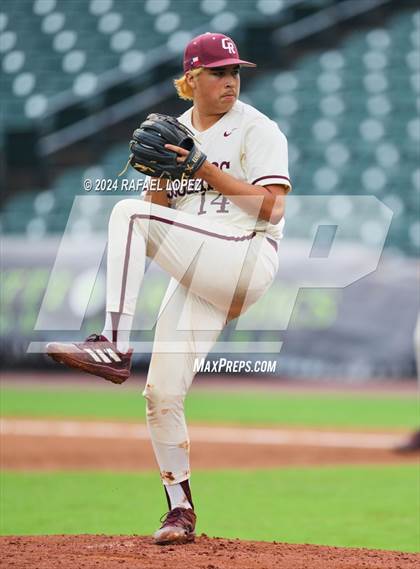 Thumbnail 1 in Cinco Ranch vs. Memorial (UIL Baseball 6A Region 3 Regional Quarterfinal) photogallery.