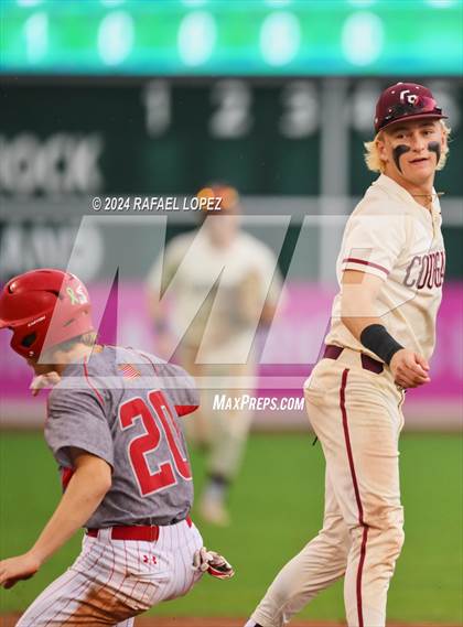 Thumbnail 2 in Cinco Ranch vs. Memorial (UIL Baseball 6A Region 3 Regional Quarterfinal) photogallery.
