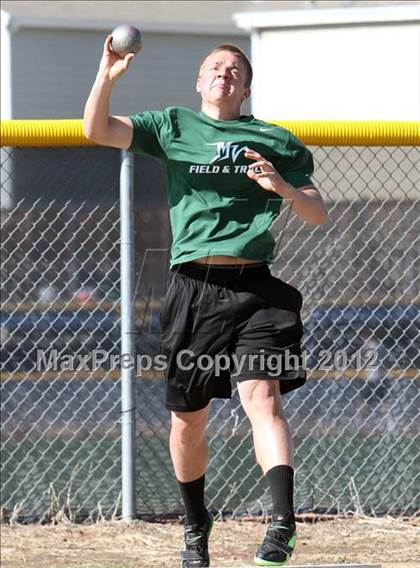 Thumbnail 2 in Mullen Runner's Roost Invitational (Boys Shot Put) photogallery.