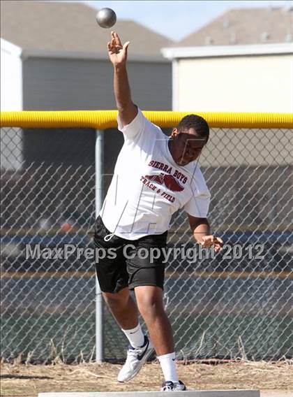 Thumbnail 3 in Mullen Runner's Roost Invitational (Boys Shot Put) photogallery.