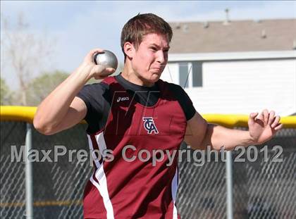 Thumbnail 3 in Mullen Runner's Roost Invitational (Boys Shot Put) photogallery.