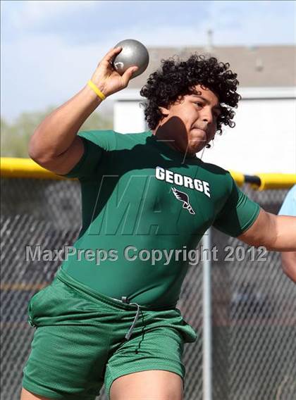 Thumbnail 1 in Mullen Runner's Roost Invitational (Boys Shot Put) photogallery.