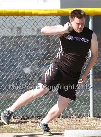 Thumbnail 3 in Mullen Runner's Roost Invitational (Boys Shot Put) photogallery.