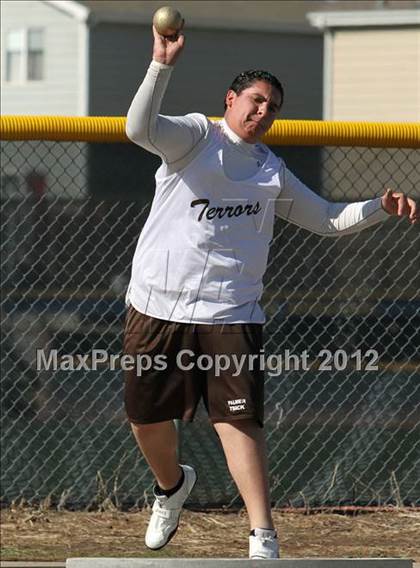 Thumbnail 2 in Mullen Runner's Roost Invitational (Boys Shot Put) photogallery.