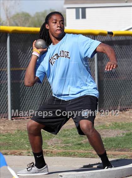 Thumbnail 2 in Mullen Runner's Roost Invitational (Boys Shot Put) photogallery.