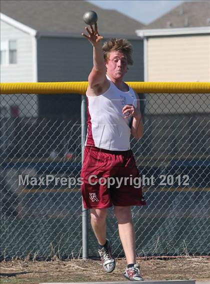 Thumbnail 1 in Mullen Runner's Roost Invitational (Boys Shot Put) photogallery.