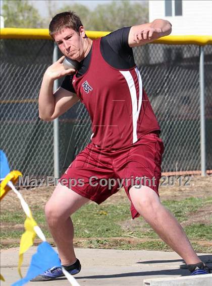 Thumbnail 2 in Mullen Runner's Roost Invitational (Boys Shot Put) photogallery.