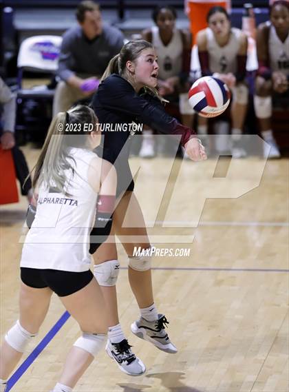 Thumbnail 2 in Alpharetta vs. Pope (GHSA 6A Final) photogallery.
