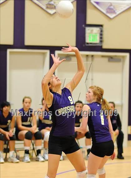 Thumbnail 3 in Woodland Christian @ Bradshaw Christian (CIF SJS D5 Playoffs) photogallery.