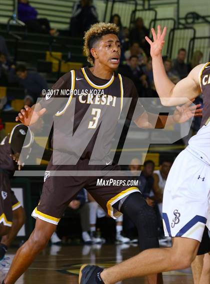 Thumbnail 3 in St. John Bosco vs. Crespi (The Classic at Damien) photogallery.