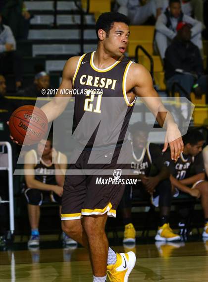 Thumbnail 1 in St. John Bosco vs. Crespi (The Classic at Damien) photogallery.