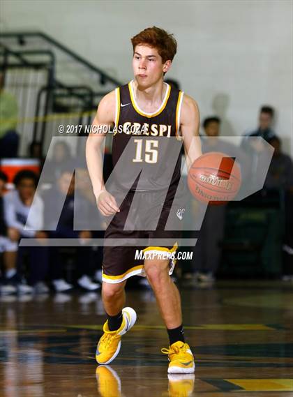 Thumbnail 3 in St. John Bosco vs. Crespi (The Classic at Damien) photogallery.