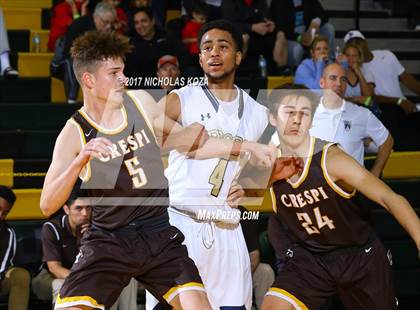 Thumbnail 1 in St. John Bosco vs. Crespi (The Classic at Damien) photogallery.