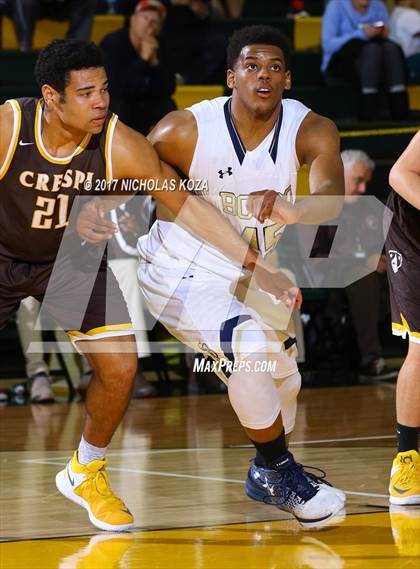 Thumbnail 2 in St. John Bosco vs. Crespi (The Classic at Damien) photogallery.