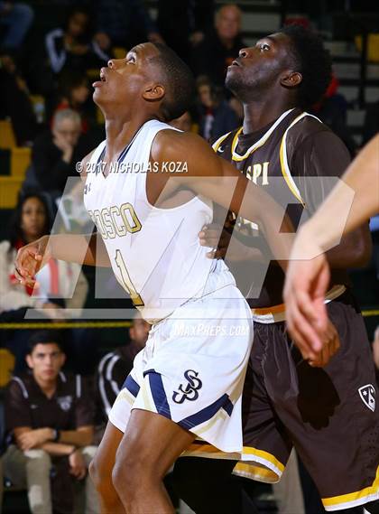 Thumbnail 1 in St. John Bosco vs. Crespi (The Classic at Damien) photogallery.