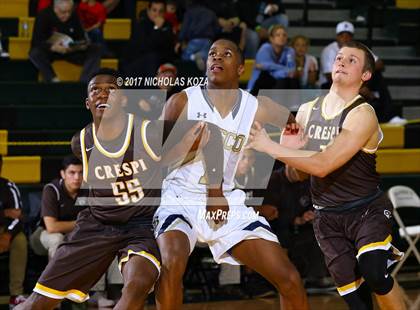 Thumbnail 2 in St. John Bosco vs. Crespi (The Classic at Damien) photogallery.