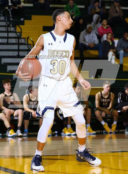 Thumbnail 2 in St. John Bosco vs. Crespi (The Classic at Damien) photogallery.