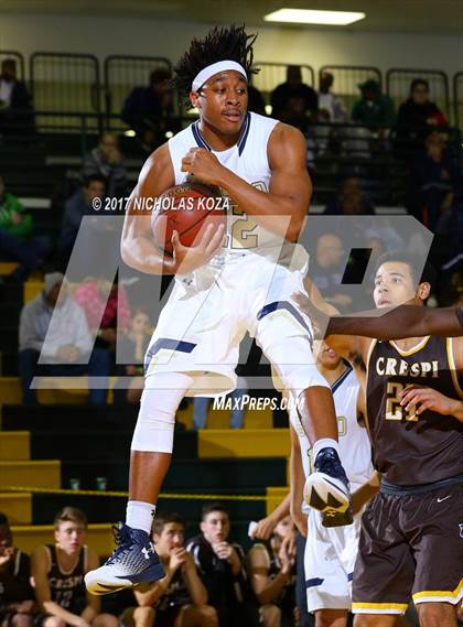 Thumbnail 2 in St. John Bosco vs. Crespi (The Classic at Damien) photogallery.