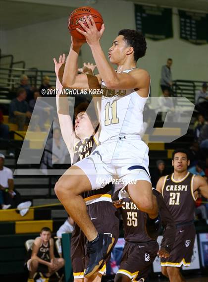 Thumbnail 3 in St. John Bosco vs. Crespi (The Classic at Damien) photogallery.