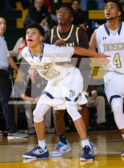 Thumbnail 3 in St. John Bosco vs. Crespi (The Classic at Damien) photogallery.