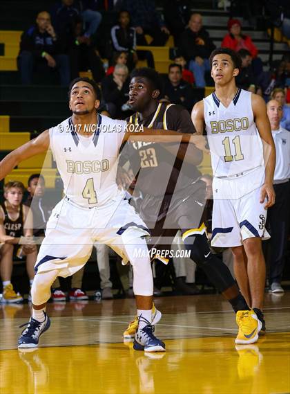 Thumbnail 1 in St. John Bosco vs. Crespi (The Classic at Damien) photogallery.