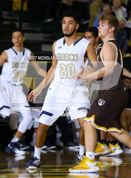 Thumbnail 3 in St. John Bosco vs. Crespi (The Classic at Damien) photogallery.