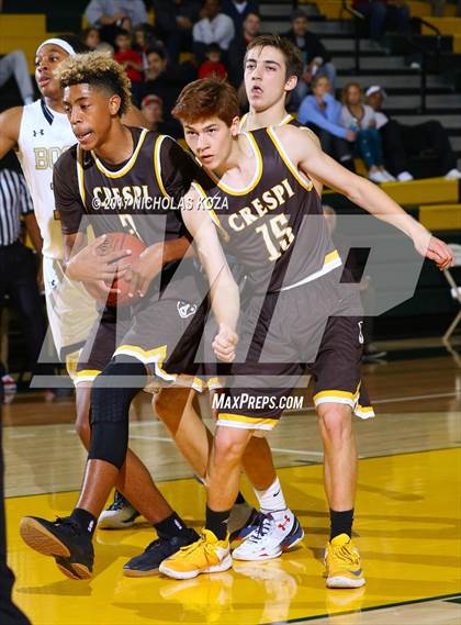 Thumbnail 3 in St. John Bosco vs. Crespi (The Classic at Damien) photogallery.