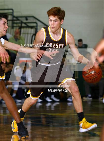 Thumbnail 2 in St. John Bosco vs. Crespi (The Classic at Damien) photogallery.
