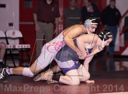Thumbnail 3 in Chatham Central vs. Mitchell (NCHSAA 1A Dual Team Final) photogallery.