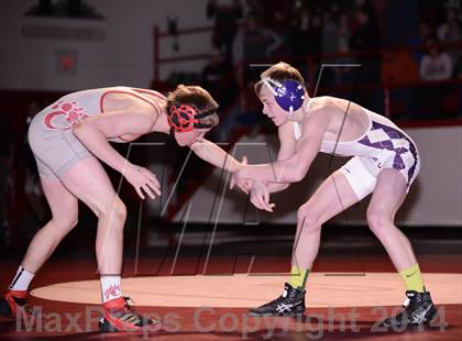 Thumbnail 2 in Chatham Central vs. Mitchell (NCHSAA 1A Dual Team Final) photogallery.