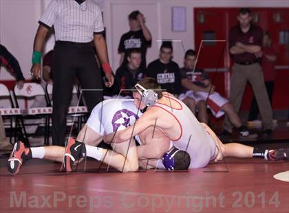 Thumbnail 1 in Chatham Central vs. Mitchell (NCHSAA 1A Dual Team Final) photogallery.