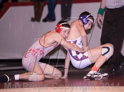 Thumbnail 1 in Chatham Central vs. Mitchell (NCHSAA 1A Dual Team Final) photogallery.