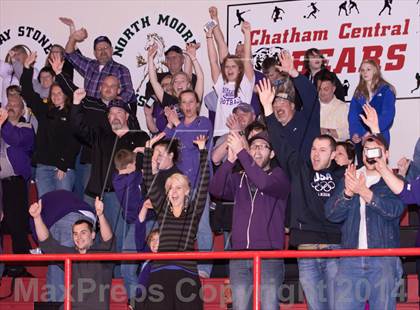 Thumbnail 1 in Chatham Central vs. Mitchell (NCHSAA 1A Dual Team Final) photogallery.