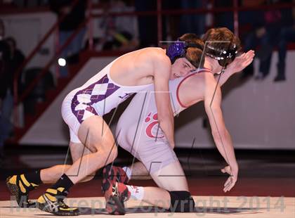 Thumbnail 1 in Chatham Central vs. Mitchell (NCHSAA 1A Dual Team Final) photogallery.