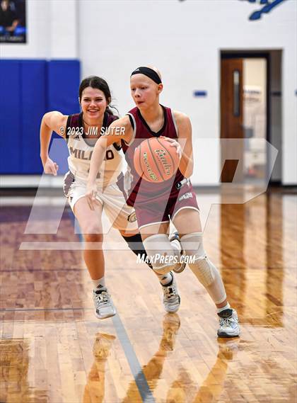Thumbnail 2 in A&M Consolidated vs Milano (Cotton Christmas Classic) photogallery.