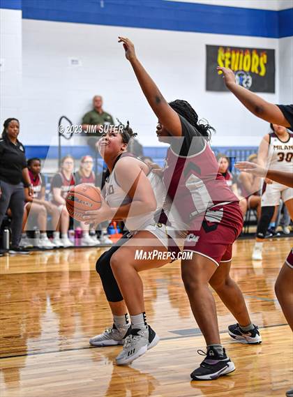 Thumbnail 3 in A&M Consolidated vs Milano (Cotton Christmas Classic) photogallery.