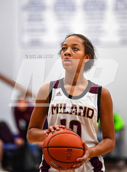 Thumbnail 2 in A&M Consolidated vs Milano (Cotton Christmas Classic) photogallery.