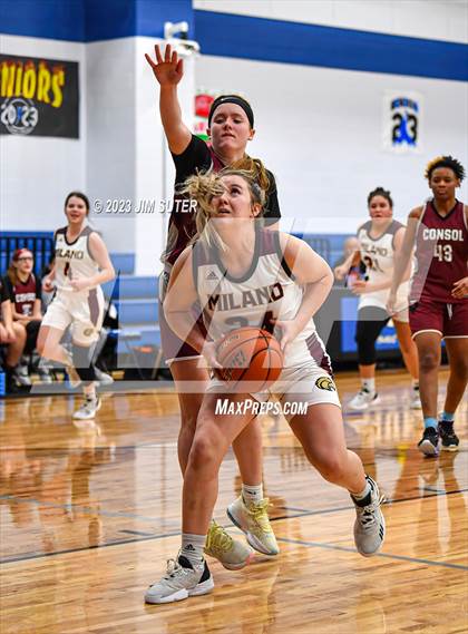Thumbnail 2 in A&M Consolidated vs Milano (Cotton Christmas Classic) photogallery.