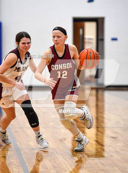 Thumbnail 3 in A&M Consolidated vs Milano (Cotton Christmas Classic) photogallery.