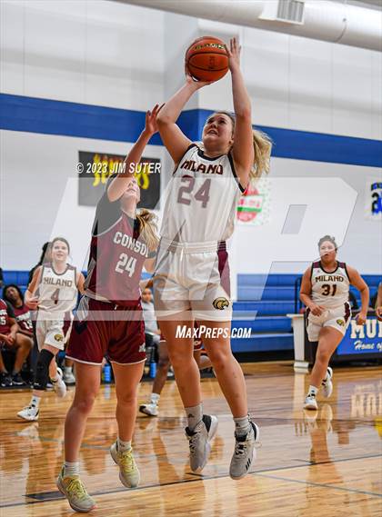 Thumbnail 3 in A&M Consolidated vs Milano (Cotton Christmas Classic) photogallery.