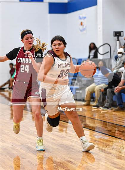 Thumbnail 1 in A&M Consolidated vs Milano (Cotton Christmas Classic) photogallery.