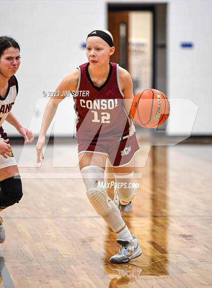 Thumbnail 2 in A&M Consolidated vs Milano (Cotton Christmas Classic) photogallery.