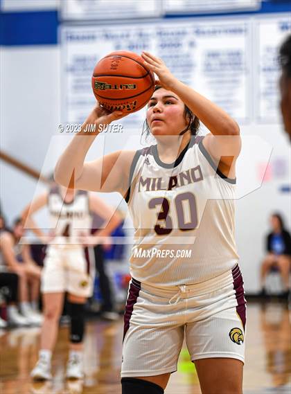 Thumbnail 2 in A&M Consolidated vs Milano (Cotton Christmas Classic) photogallery.