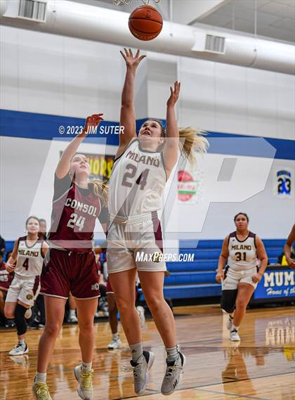 Thumbnail 1 in A&M Consolidated vs Milano (Cotton Christmas Classic) photogallery.
