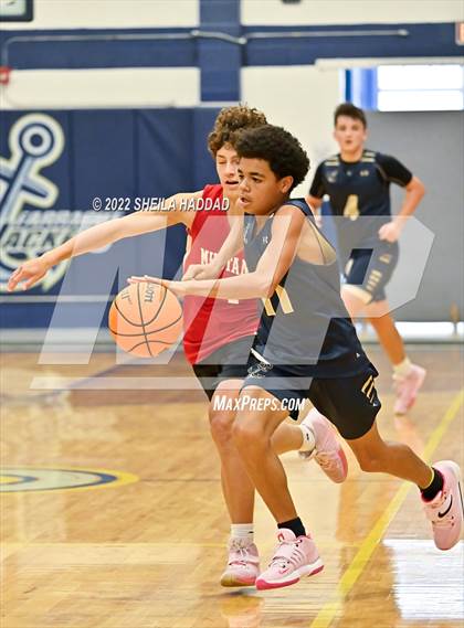 Thumbnail 2 in Northside Christian vs Admiral Farragut  (The Hoop Vibe) photogallery.