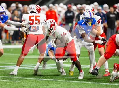 Thumbnail 2 in Milton vs Walton (GHSA 7A State Championship) photogallery.