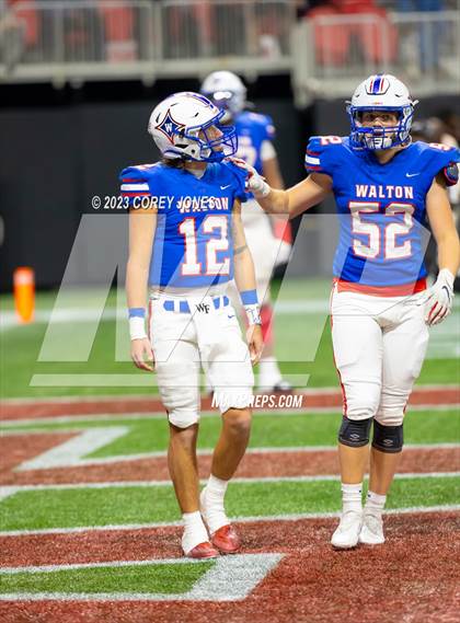 Thumbnail 1 in Milton vs Walton (GHSA 7A State Championship) photogallery.